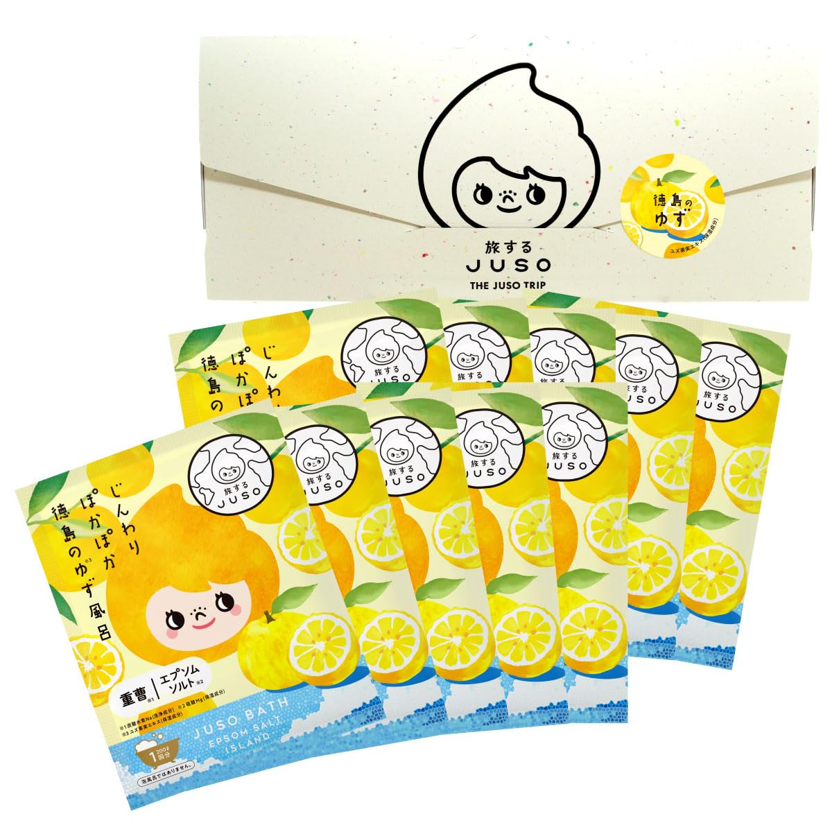 Traveling JUSO BATH POWDER Tokushima Yuzu Bath 10 упаковок индивидуально упакованных солей для ванн Nigoriyu Gift Местные ингредиенты для горячих источников Английская соль для выпечки
Traveling JUSO BATH POWDER Tokushima Yuzu Bath 10 упаковок индивидуально упакованных солей для ванн Nigoriyu Gift Местные ингредиенты для горячих источников Английская соль для выпечки