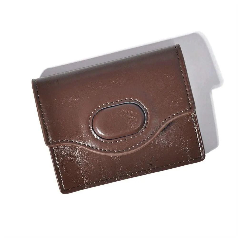 Korean Coin Purse Wallet Waterproof Card Holder Portable Money Purse Bag Outdoor кавовий
Korean Coin Purse Wallet Waterproof Card Holder Portable Money Purse Bag Outdoor кавовий