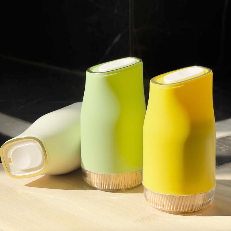 5-Pack Portable Push-Lid Toothpick Dispenser
5-Pack Portable Push-Lid Toothpick Dispenser