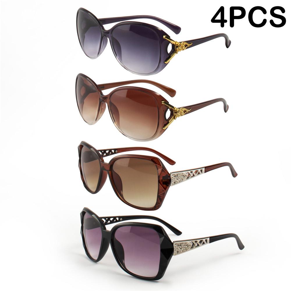 4PCS Fashion Oversized Sunglasses PC Female Big Frame Gradient Sun Glasses mujer
4PCS Fashion Oversized Sunglasses PC Female Big Frame Gradient Sun Glasses mujer