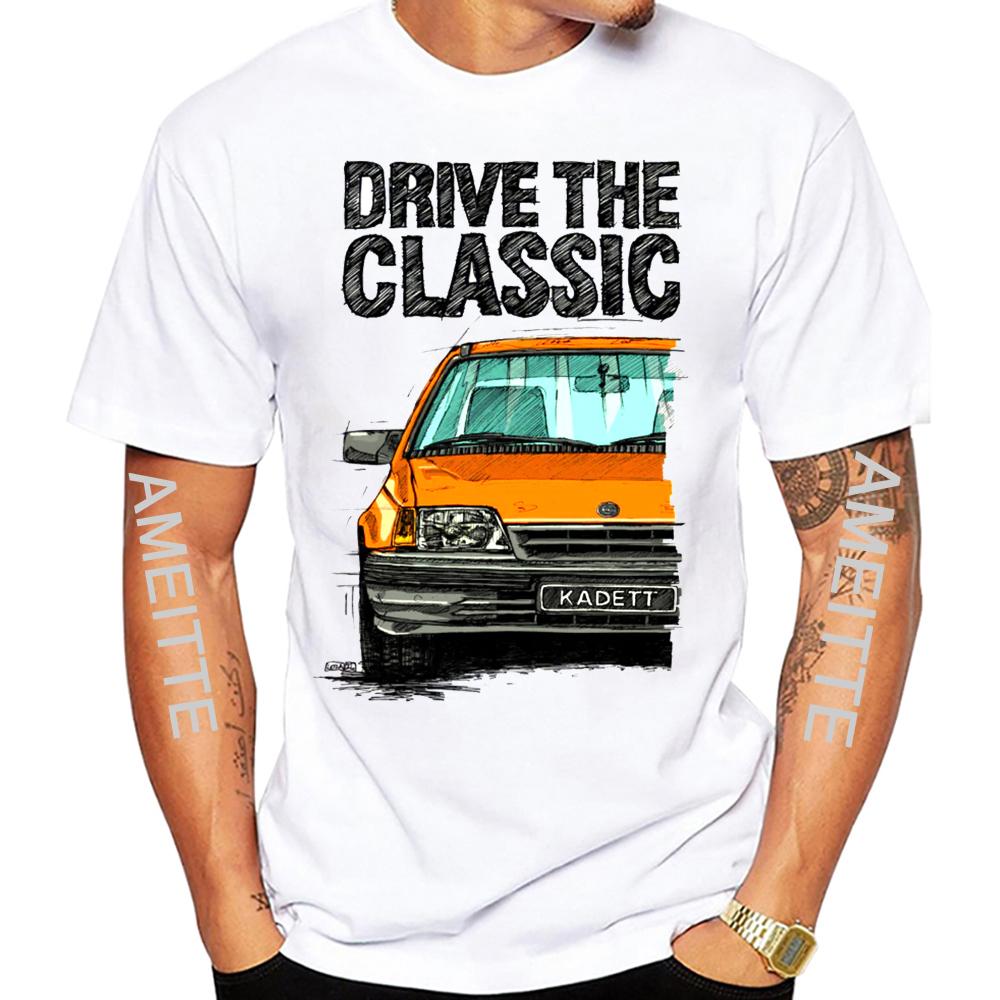 Drive The Classic Opeles Kadett E Late Model T-Shirt Men Short Sleeve Vintage White Casual Cool Boy Tees Mans Tops M
Drive The Classic Opeles Kadett E Late Model T-Shirt Men Short Sleeve Vintage White Casual Cool Boy Tees Mans Tops M