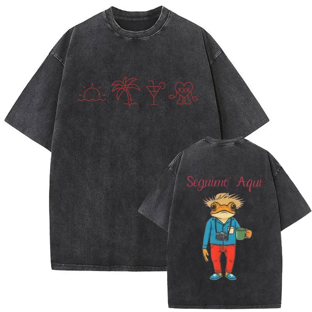 Washed Vintage Rapper Bad Bunny Debi Tirar Mas Fotos DTMF World Tour Tshirt Mens Women Clothing Fashion Hip Hop T Shirts S
Washed Vintage Rapper Bad Bunny Debi Tirar Mas Fotos DTMF World Tour Tshirt Mens Women Clothing Fashion Hip Hop T Shirts S