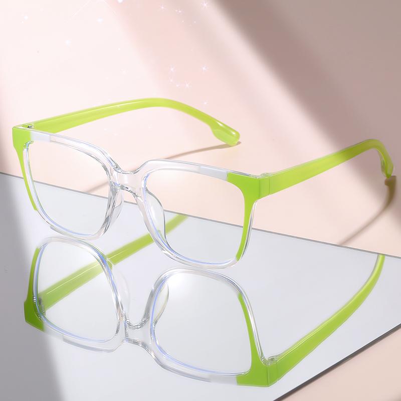 New Trendy Contrast-Design Eyeglasses: Bold Square Frames to Elevate Your Everyday Style & Screen Time Comfort зелений
New Trendy Contrast-Design Eyeglasses: Bold Square Frames to Elevate Your Everyday Style & Screen Time Comfort зелений