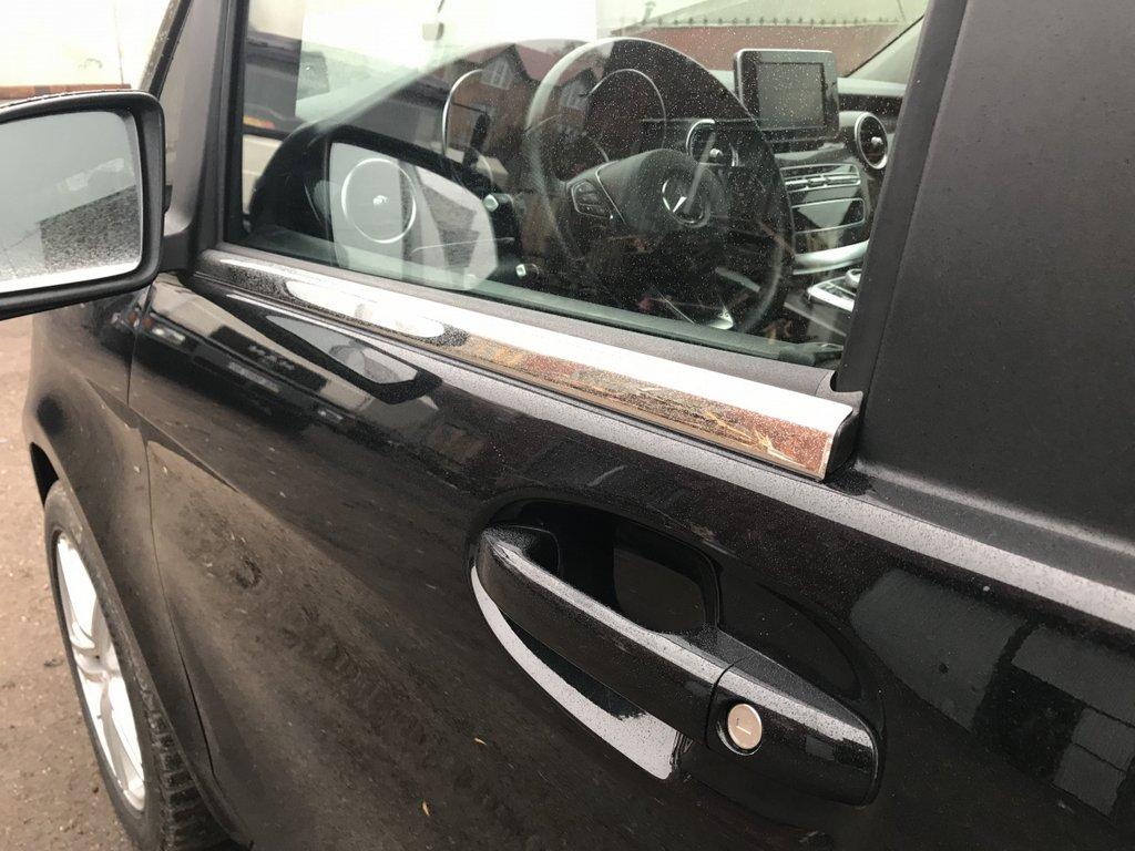 Нижние молдинги стекол (2 шт., нерж) OmsaLine - Итальянская нержавейка для Mercedes Vito/V-class W447 2014- гг
Нижние молдинги стекол (2 шт., нерж) OmsaLine - Итальянская нержавейка для Mercedes Vito/V-class W447 2014- гг