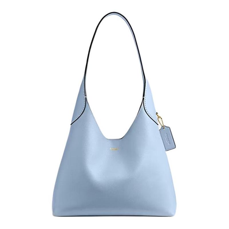 COACH Brooklyn 28 Gold Hardware Logo Grained Leather Shoulder Bag Small Medium Women s Blue синій
COACH Brooklyn 28 Gold Hardware Logo Grained Leather Shoulder Bag Small Medium Women s Blue синій