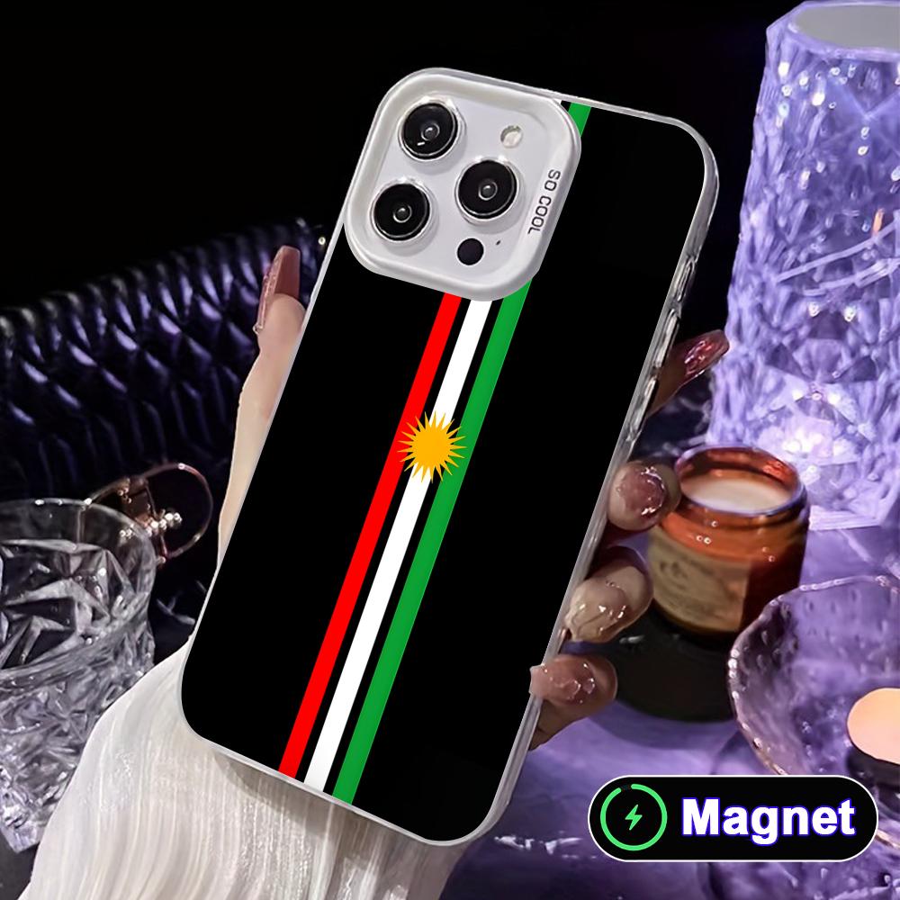 Kurdistan Flag White Translucent MagSafe Mobile Phone Case for iPhone 17 16 15 14 13 12 11 X XR XS Air Pro Max Plus Cover iPhone XS
Kurdistan Flag White Translucent MagSafe Mobile Phone Case for iPhone 17 16 15 14 13 12 11 X XR XS Air Pro Max Plus Cover iPhone XS