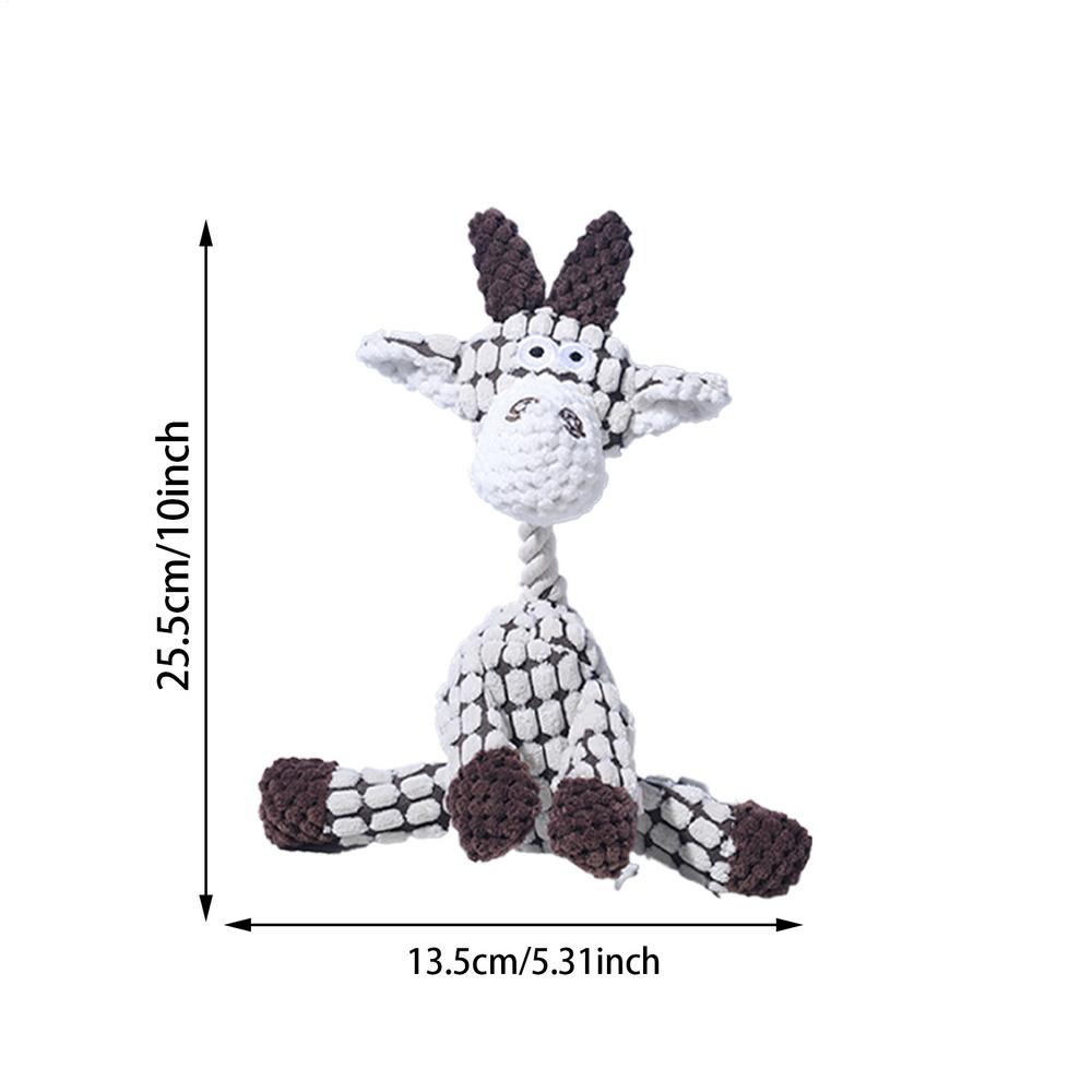 Large Dogs Plush Toy Animals Shape Bite Resistant Squeaky Toys Fun Pet Toy Corduroy Chew Toy Pets Supplies for Small Large Dogs
Large Dogs Plush Toy Animals Shape Bite Resistant Squeaky Toys Fun Pet Toy Corduroy Chew Toy Pets Supplies for Small Large Dogs