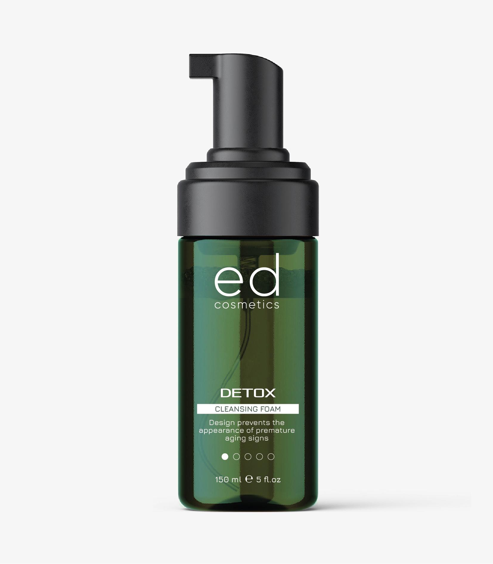 Пенка для умывания DETOX CLEANSING FOAM ED Сosmetics 150 мл
Пенка для умывания DETOX CLEANSING FOAM ED Сosmetics 150 мл