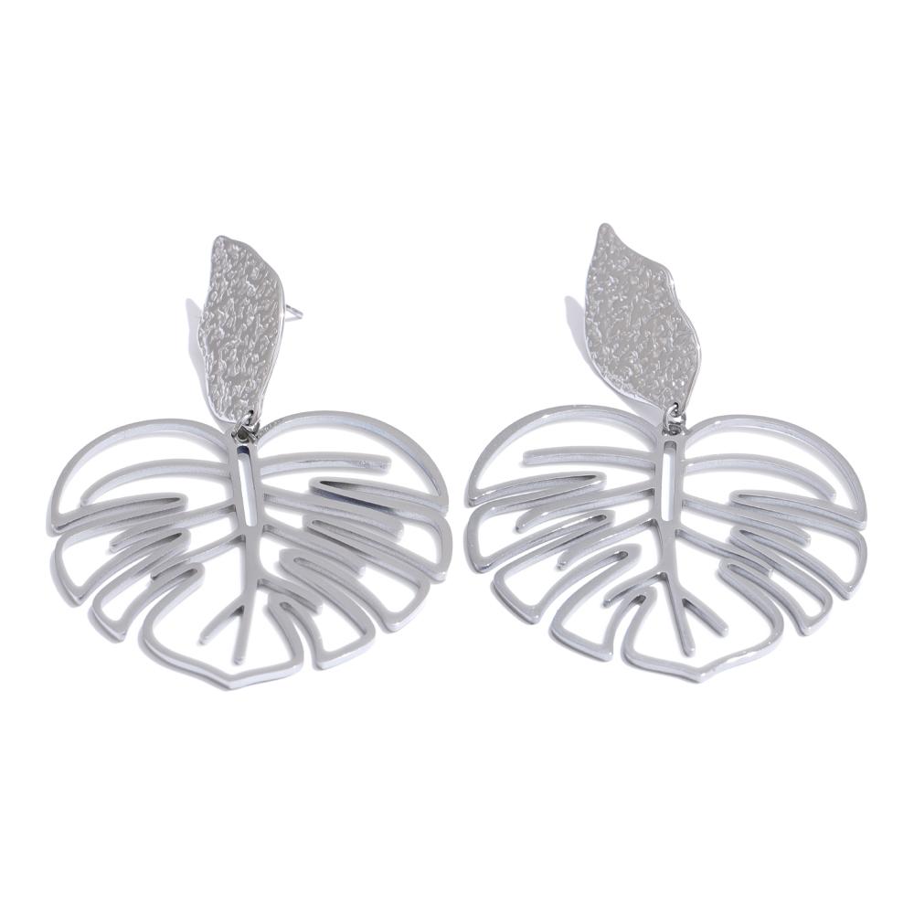 Yhpup Fashion Stainless Steel Gold Color Leaf Hollow Drop Earrings Prevent Allergy Charm Waterproof Statement Jewelry Wholesale
Yhpup Fashion Stainless Steel Gold Color Leaf Hollow Drop Earrings Prevent Allergy Charm Waterproof Statement Jewelry Wholesale