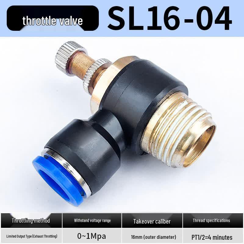 Aokewen SL16-04 Pneumatic Throttle Valve
Aokewen SL16-04 Pneumatic Throttle Valve
