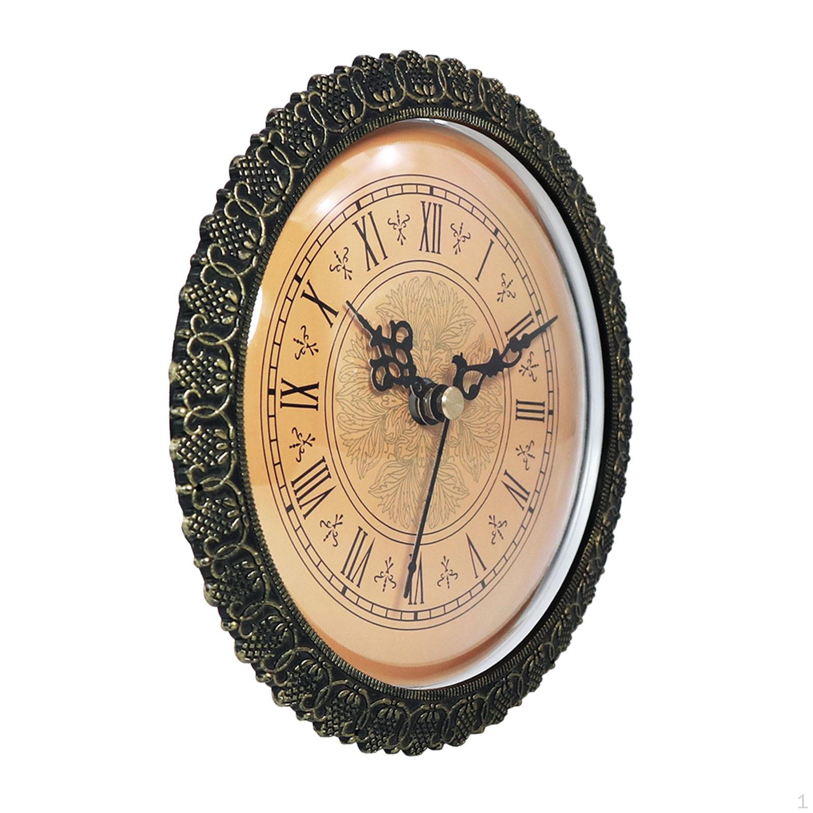 Movement Clock Insert with Roman Numeral Fit-Ups silenced Plastic Bezel Large Gold
Movement Clock Insert with Roman Numeral Fit-Ups silenced Plastic Bezel Large Gold