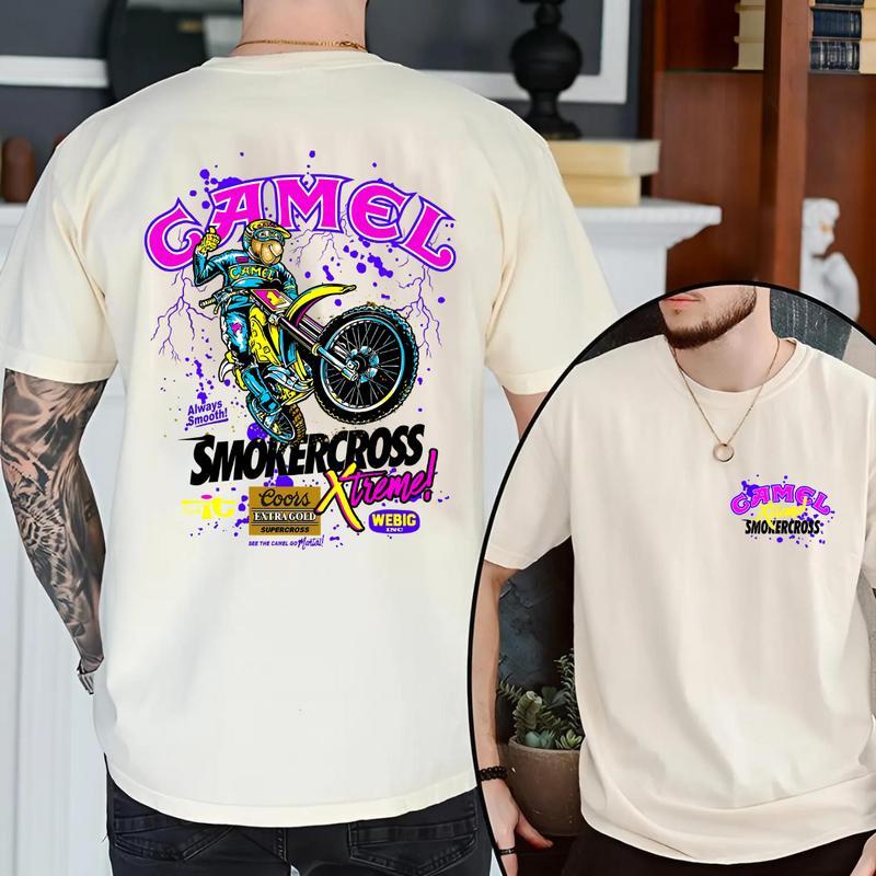 Camel Smokercross Always Smooth Printed Unisex TShirt Unisex T-Shirt XXL
Camel Smokercross Always Smooth Printed Unisex TShirt Unisex T-Shirt XXL