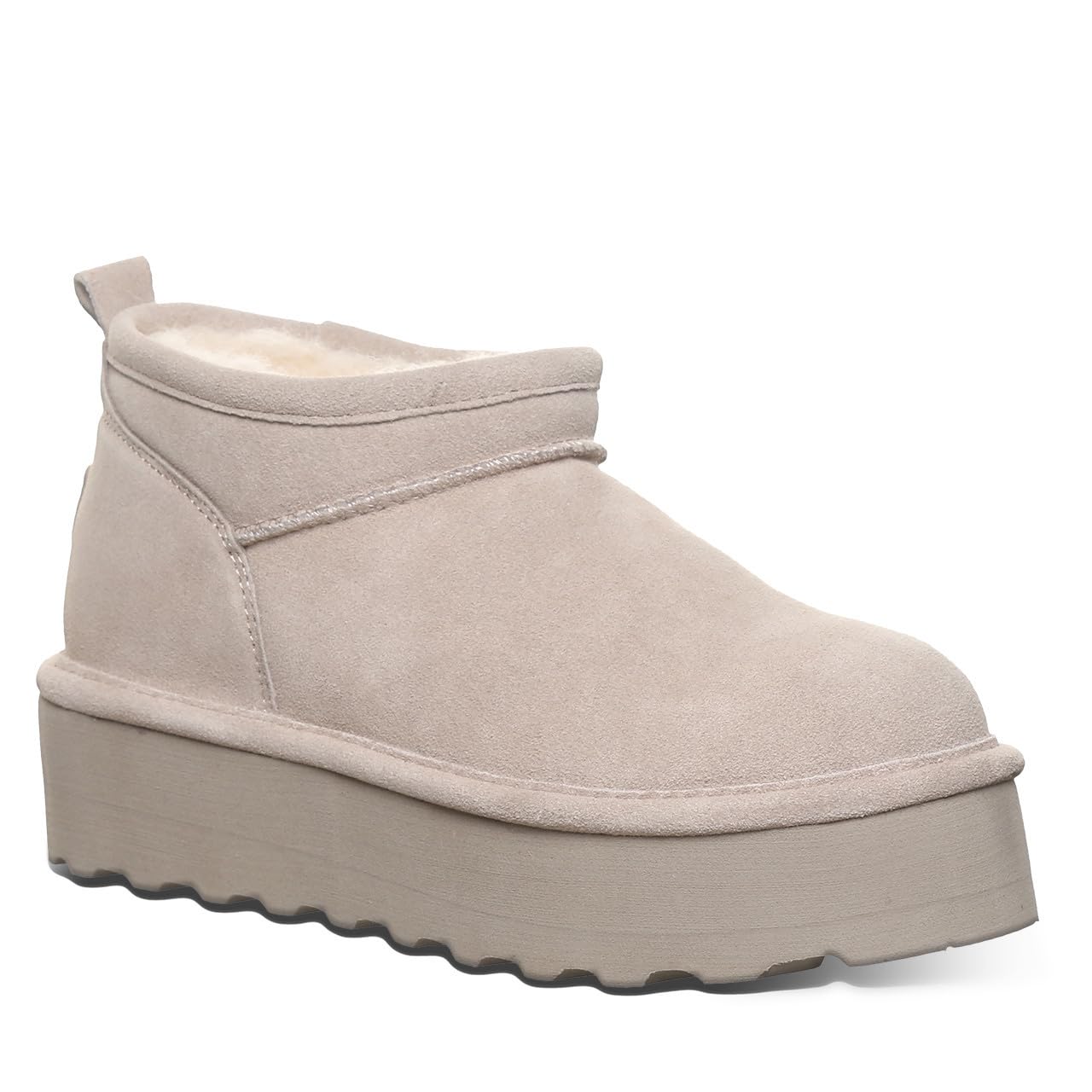 Bearpaw Retro Super Shorty Sheepskin Boots with Thick and Genuine Warm and Fluffy Soles, Water-Repellent Stain-Resistant Leather, (Mushroom, 23.0 cm)
Bearpaw Retro Super Shorty Sheepskin Boots with Thick and Genuine Warm and Fluffy Soles, Water-Repellent Stain-Resistant Leather, (Mushroom, 23.0 cm)