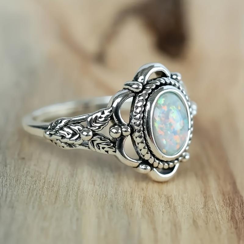 Europe and The United States Retro Carving Floral Flower Ring Ladies Niche Design Holiday Accessories Gift 7
Europe and The United States Retro Carving Floral Flower Ring Ladies Niche Design Holiday Accessories Gift 7