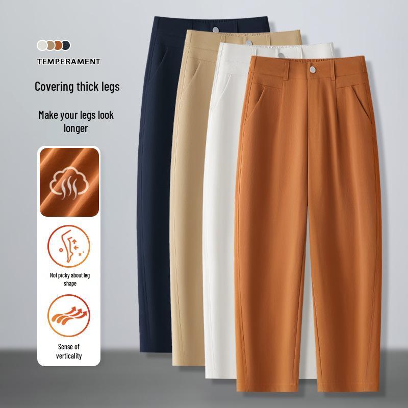 Summer High-Waisted Wrinkle-Resistant Banana Scythe Pants 2025 - Petite, Versatile, Casual Nine-Point Loose Fit M for 96-105 lbs помаранчевий
Summer High-Waisted Wrinkle-Resistant Banana Scythe Pants 2025 - Petite, Versatile, Casual Nine-Point Loose Fit M for 96-105 lbs помаранчевий