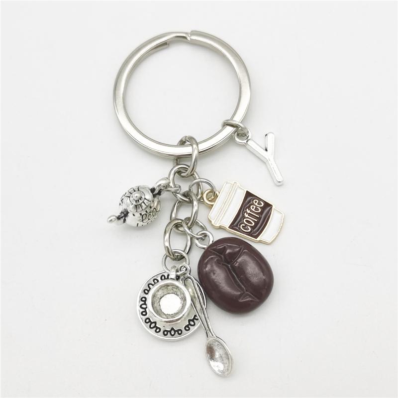 Брелок с 26 буквами, кулон в виде кофейного зерна, брелок с кофе, повседневный брелок, креативные сувениры, подарки Y
Брелок с 26 буквами, кулон в виде кофейного зерна, брелок с кофе, повседневный брелок, креативные сувениры, подарки Y