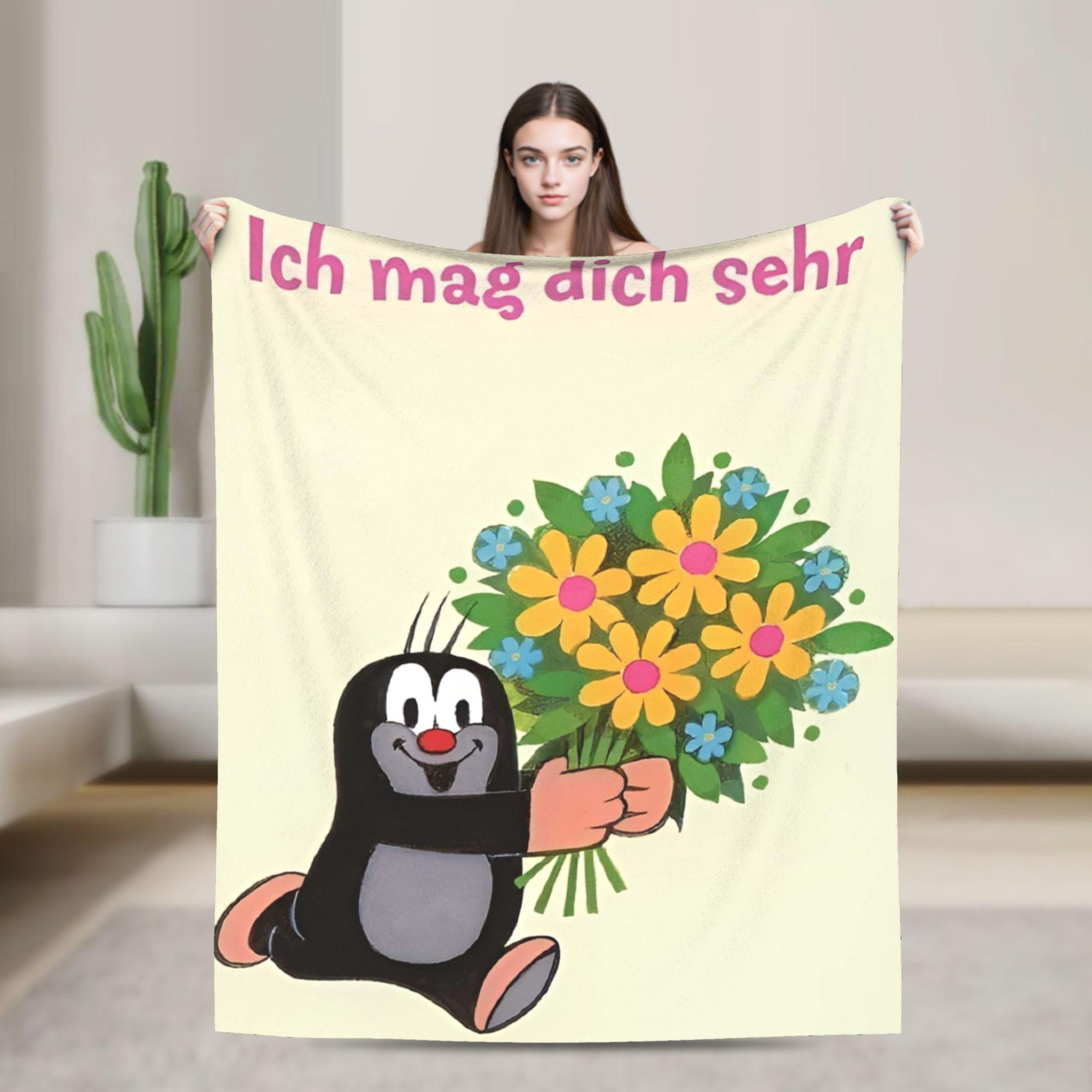 The Little Mole Krtek Blankets Cartoon Floral Flannel Throw Blanket Bedspread Decoration Ultra-Soft Warm Multifunction Rug Piece 50x60in
The Little Mole Krtek Blankets Cartoon Floral Flannel Throw Blanket Bedspread Decoration Ultra-Soft Warm Multifunction Rug Piece 50x60in