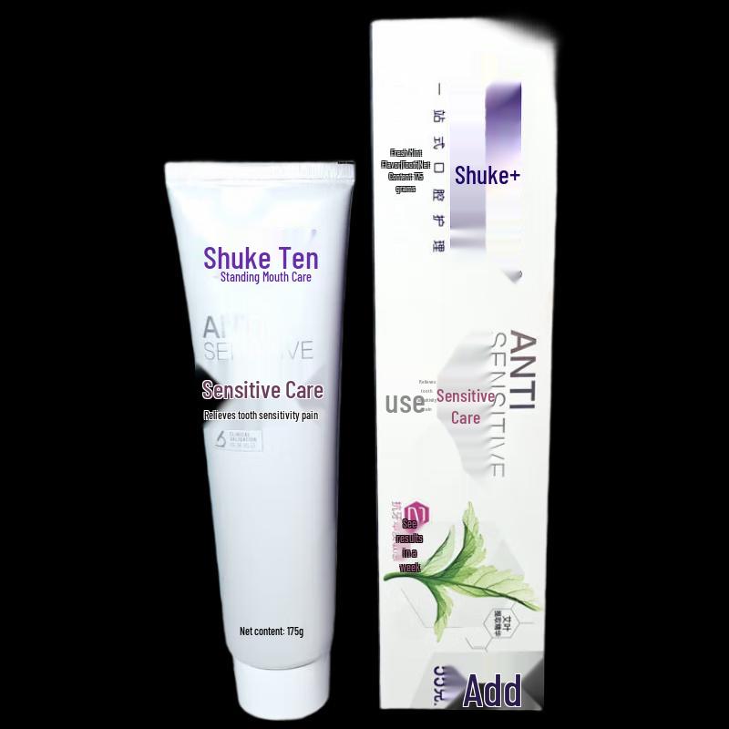 Shuke Sensitive Care Toothpaste
Shuke Sensitive Care Toothpaste