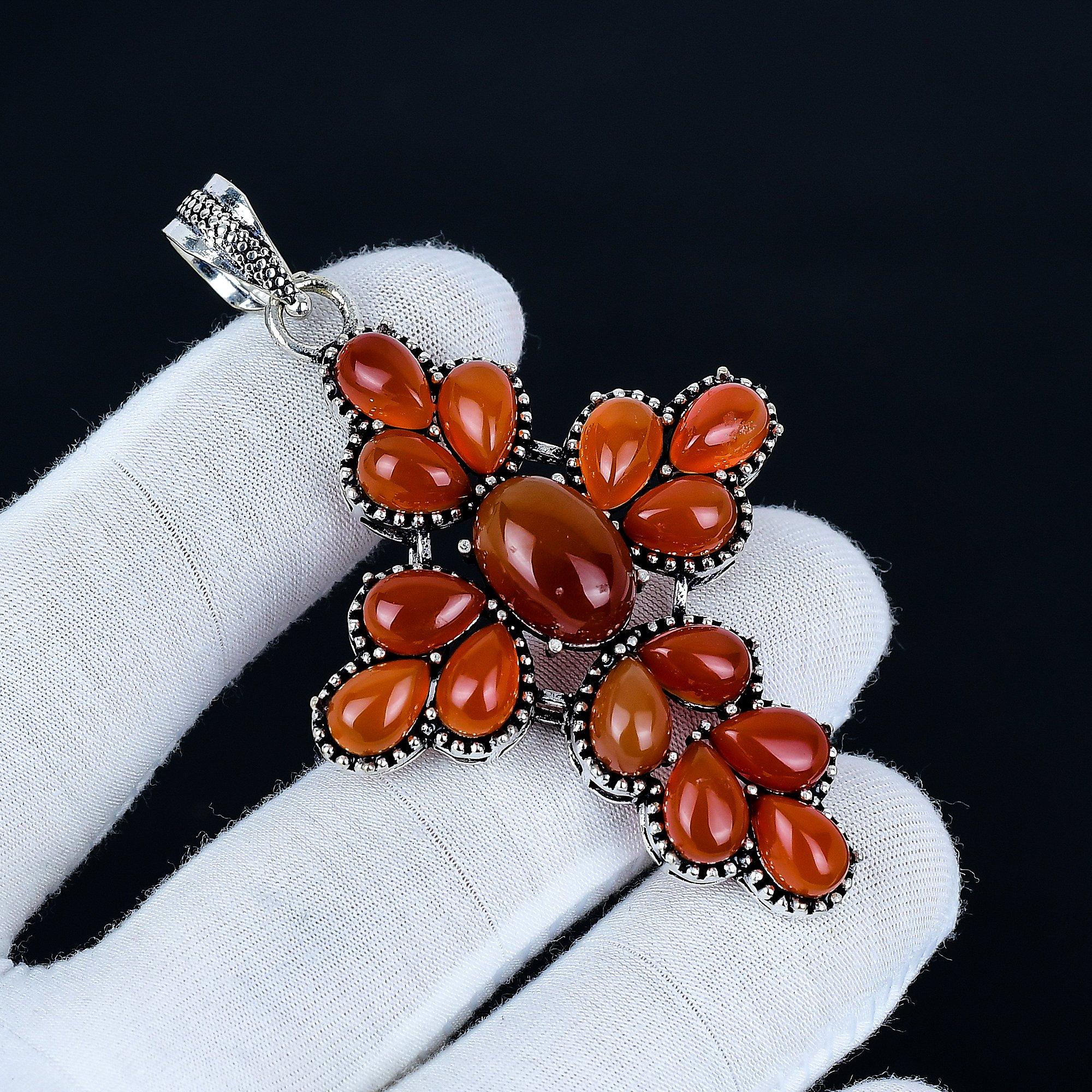 Подвеска-крест из сердолика, Ювелирные изделия ручной работы из стерлингового серебра 925 пробы, Серебряная подвеска с сердоликом, Ювелирные изделия для вечеринок для женщин, Подарок на Новый год 5.5 Cm красный
Подвеска-крест из сердолика, Ювелирные изделия ручной работы из стерлингового серебра 925 пробы, Серебряная подвеска с сердоликом, Ювелирные изделия для вечеринок для женщин, Подарок на Новый год 5.5 Cm красный