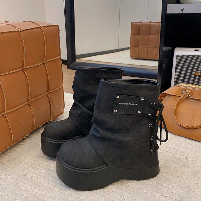 Женские короткие ботинки на толстой подошве с увеличением роста, новая осень 2025 года, универсальные и тонкие ботинки, маленькие, с характером, высококлассные ботинки Мартин 35 чёрный
Женские короткие ботинки на толстой подошве с увеличением роста, новая осень 2025 года, универсальные и тонкие ботинки, маленькие, с характером, высококлассные ботинки Мартин 35 чёрный