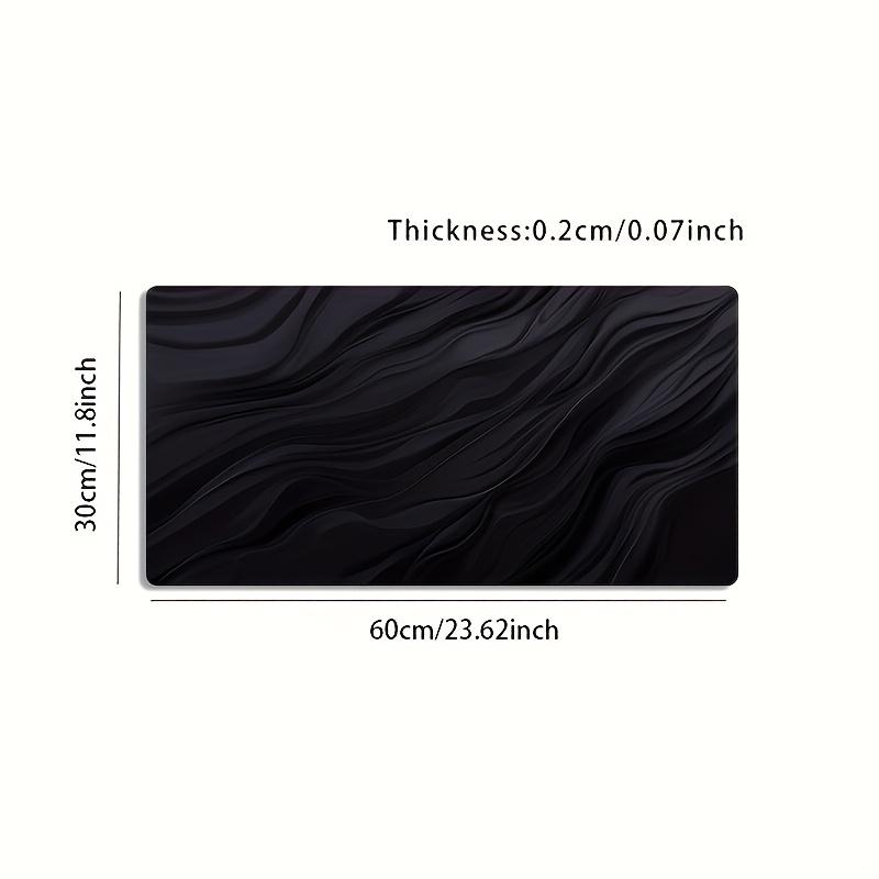 Большой коврик для киберспортивной игровой мыши 1pcs 30*60cm чёрный
Большой коврик для киберспортивной игровой мыши 1pcs 30*60cm чёрный