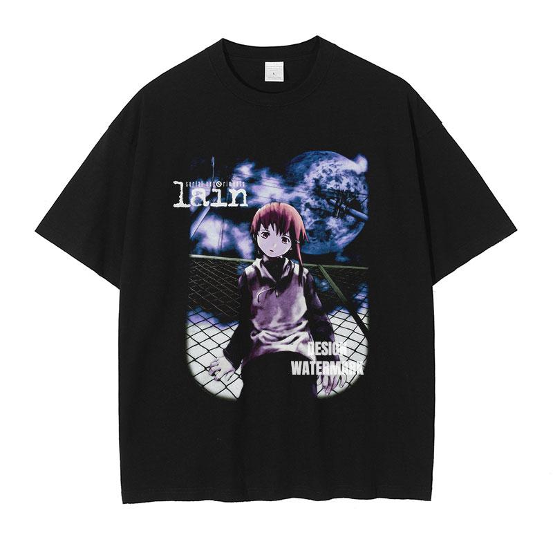 Anime Serial ExperiUnisexts LLain TShirts Oversized Vintage Washed Iwakura LLain Tshirt Retro Harajuku Tops Tees Unisex Cotton S
Anime Serial ExperiUnisexts LLain TShirts Oversized Vintage Washed Iwakura LLain Tshirt Retro Harajuku Tops Tees Unisex Cotton S
