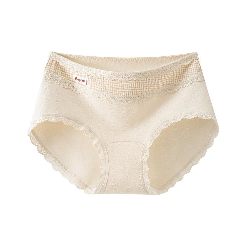 Girls Spring and Autumn New Lace Cotton 10A Antibacterial Cotton Extended Crotch No Trace Middle Waist Triangle Briefs L горчичный
Girls Spring and Autumn New Lace Cotton 10A Antibacterial Cotton Extended Crotch No Trace Middle Waist Triangle Briefs L горчичный