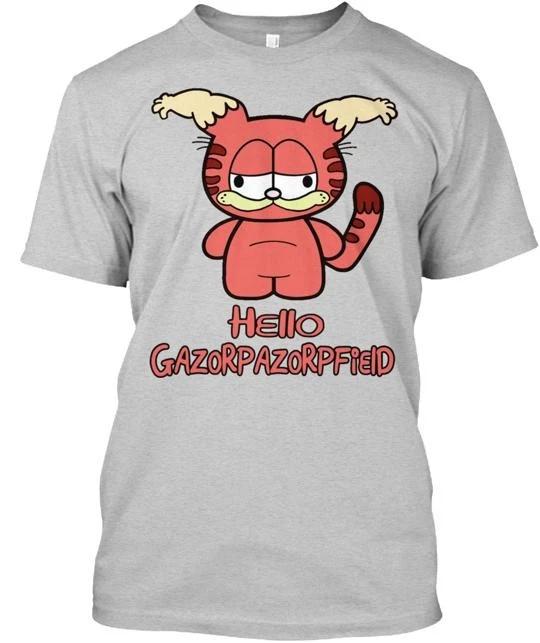 Gazorpazorpfield T shirt Made in the USA Size S to 5XL 2XL
Gazorpazorpfield T shirt Made in the USA Size S to 5XL 2XL