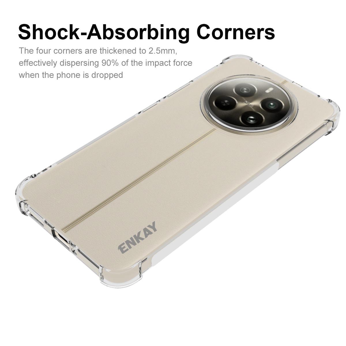 ENKAY HAT PRINCE For Realme 12 4G/12+ 5G Clear TPU Case Drop-Proof Phone Cover Reinforced Corner A
ENKAY HAT PRINCE For Realme 12 4G/12+ 5G Clear TPU Case Drop-Proof Phone Cover Reinforced Corner A