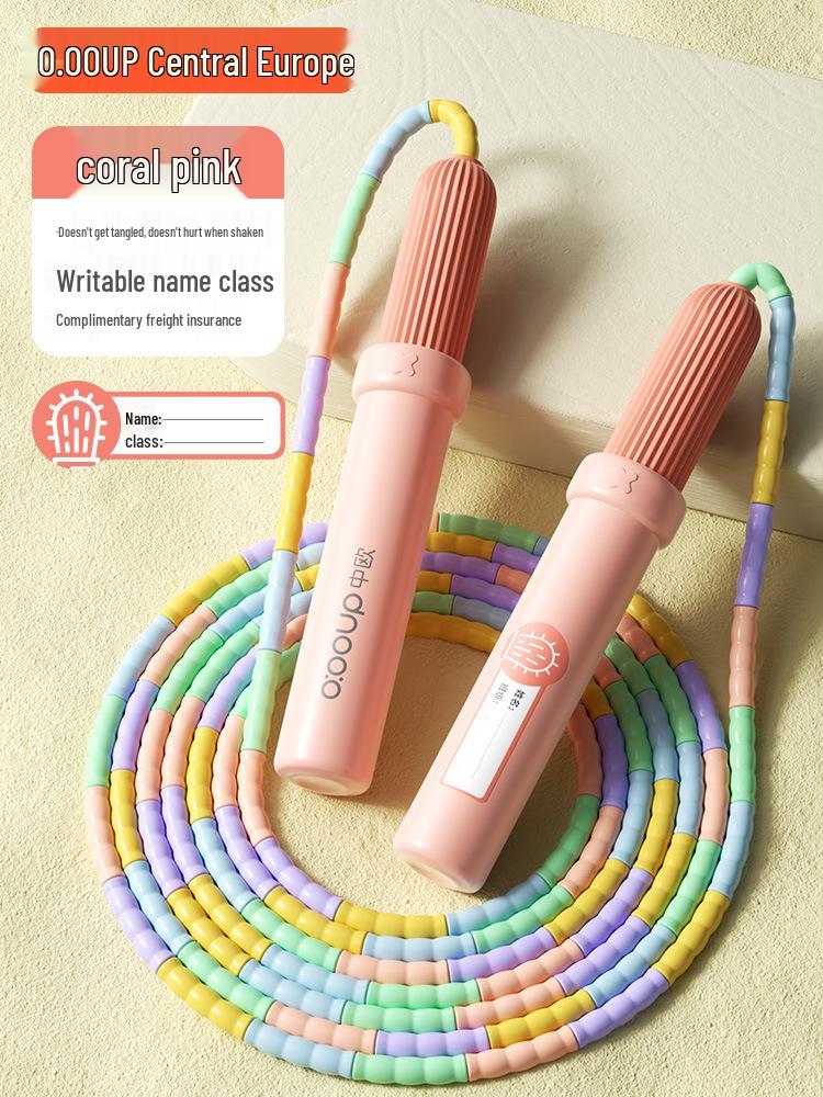 Детская бамбуковая скакалка - Уровень для начинающих для детей 5-6 лет, Дизайн против запутывания
Детская бамбуковая скакалка - Уровень для начинающих для детей 5-6 лет, Дизайн против запутывания