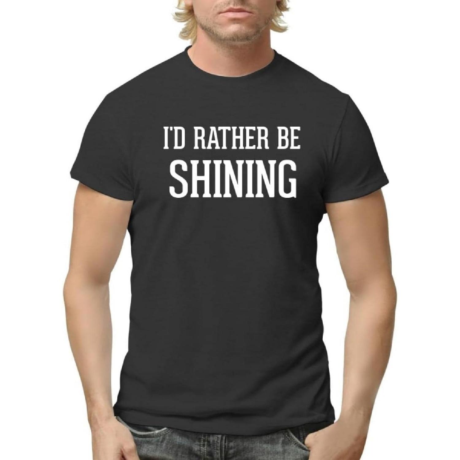 I d Rather Be Shining - Men s Adult Short Sleeve T-Shirt XXXXXL різнокольоровий
I d Rather Be Shining - Men s Adult Short Sleeve T-Shirt XXXXXL різнокольоровий