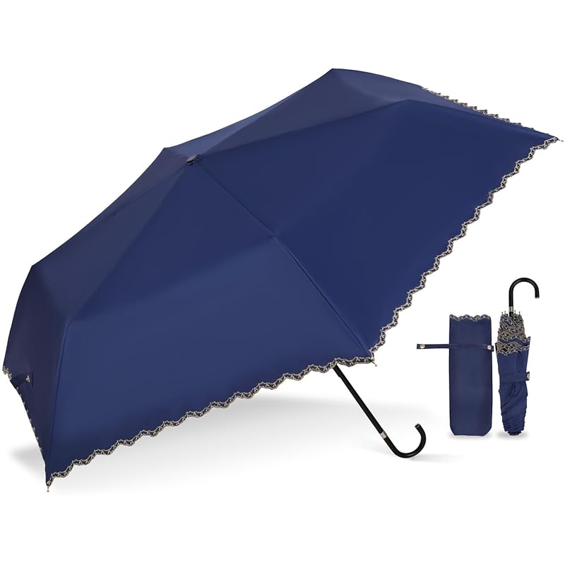 elegant ruffle embroidery parasol folding umbrella super lightweight UV cut rate 100% JIS standard Certified by a domestic third-party organization
elegant ruffle embroidery parasol folding umbrella super lightweight UV cut rate 100% JIS standard Certified by a domestic third-party organization