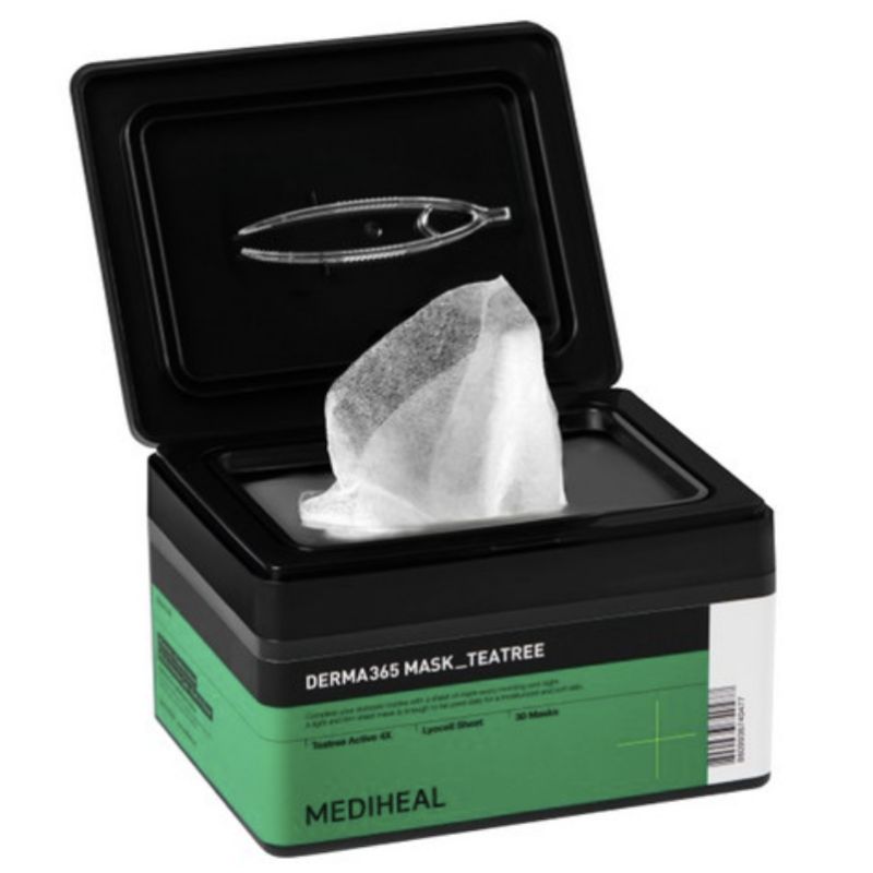 Mediheal Derma 365 Tea Tree Mask (30 Sheets)
Mediheal Derma 365 Tea Tree Mask (30 Sheets)