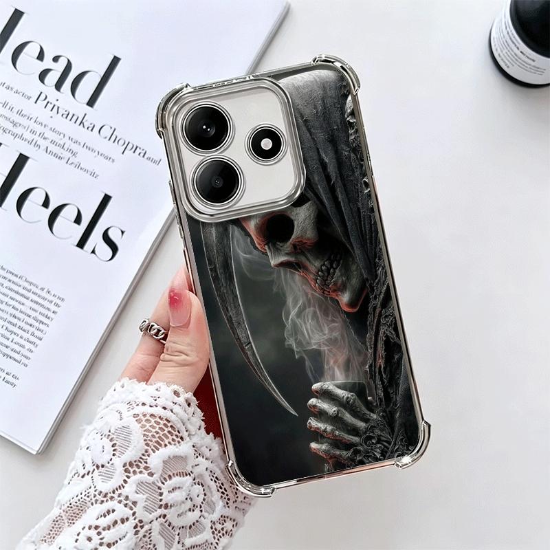 Чехол для телефона Смерть Жнец Череп Коса Покрытие Для Xiaomi Redmi Note 14 15 Pro Plus 13 12 11 11S 11T 10 9S 9 5G Противоударный Воздушный Redmi Note 13 Pro 4G
Чехол для телефона Смерть Жнец Череп Коса Покрытие Для Xiaomi Redmi Note 14 15 Pro Plus 13 12 11 11S 11T 10 9S 9 5G Противоударный Воздушный Redmi Note 13 Pro 4G