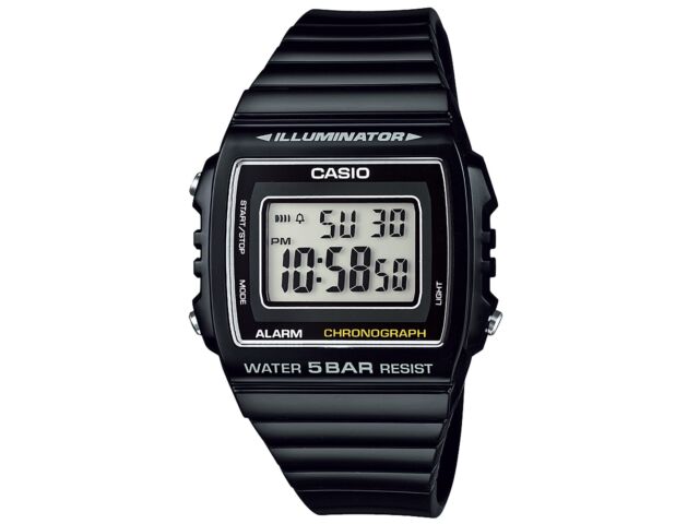 Casio Коллекция W-215H-1AJH Мужские часы Черный блистерная упаковка светодиодный свет будильник НОВЫЙ
Casio Коллекция W-215H-1AJH Мужские часы Черный блистерная упаковка светодиодный свет будильник НОВЫЙ