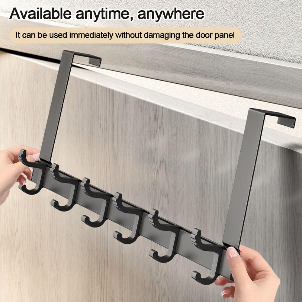 Metal Hanging Rack Clothes Storage Door Hanger Hook Household Organizer Accessories
Metal Hanging Rack Clothes Storage Door Hanger Hook Household Organizer Accessories