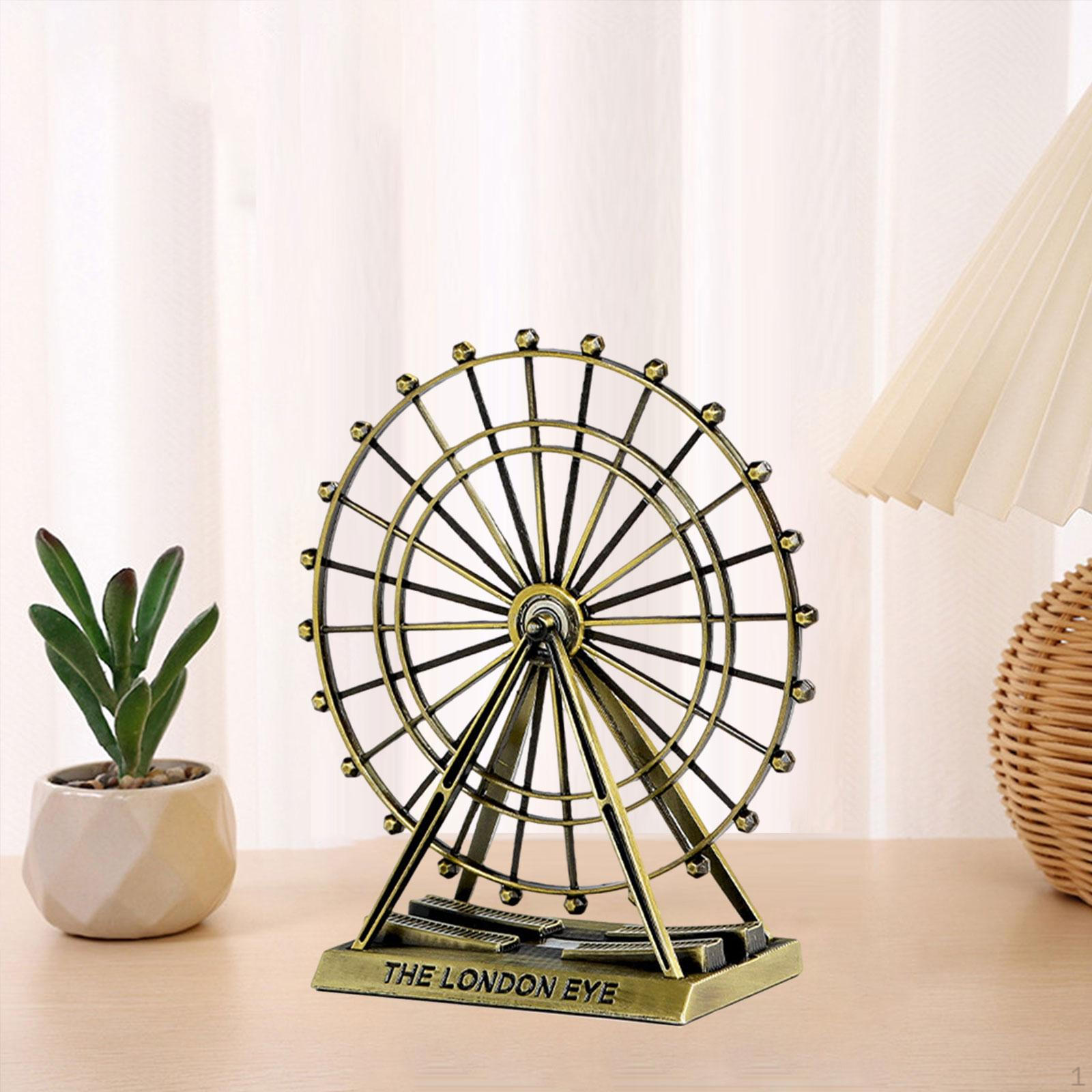 Колесо обозрения, статуя, декор, ремесла, художественное произведение, подарок на новоселье, коллекционный реквизит, рабочий стол bronze
Колесо обозрения, статуя, декор, ремесла, художественное произведение, подарок на новоселье, коллекционный реквизит, рабочий стол bronze