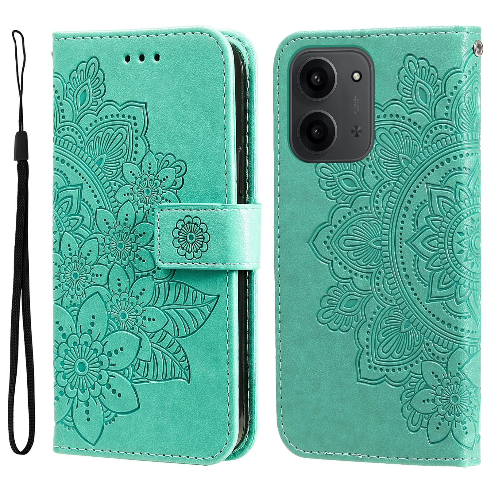 For Xiaomi Redmi 15C 5G/15C 4G (173mm) Case Floral Pattern PU Leather Wallet Stand Phone Cover Green
For Xiaomi Redmi 15C 5G/15C 4G (173mm) Case Floral Pattern PU Leather Wallet Stand Phone Cover Green
