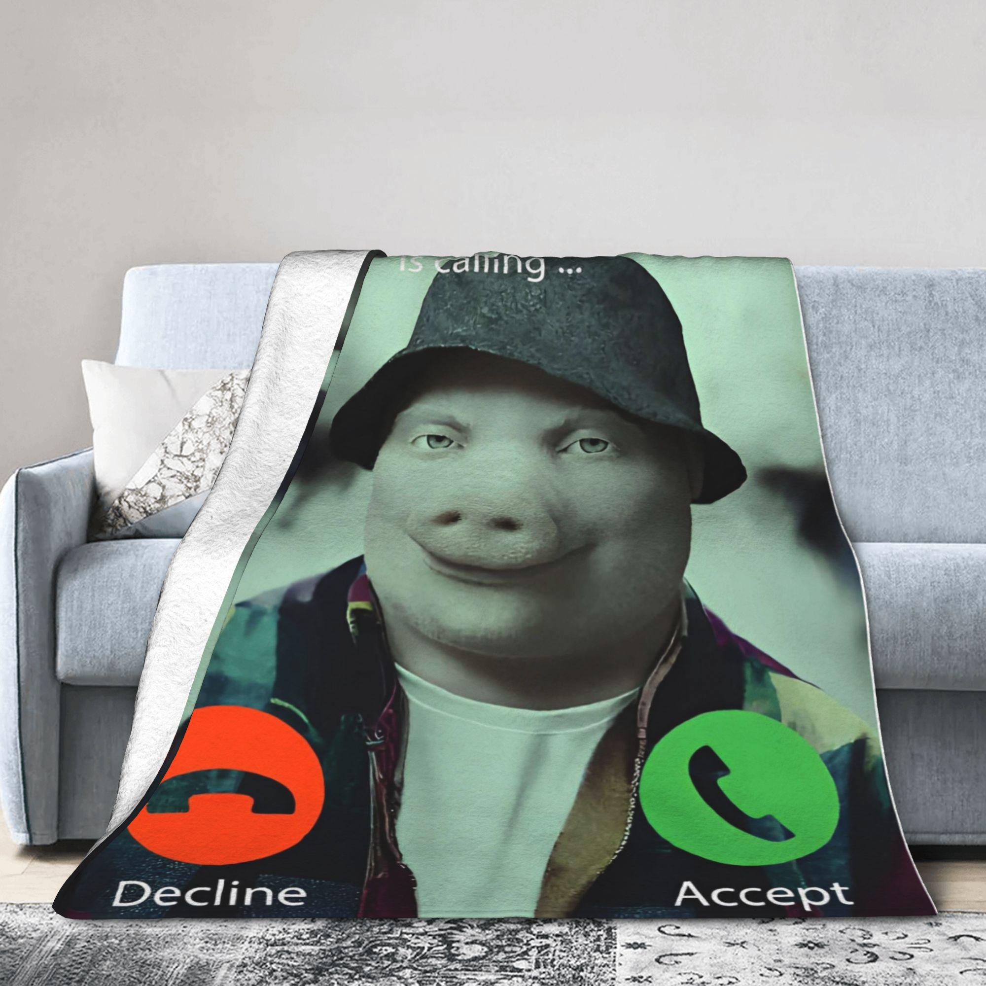 John Pork Meme Flannel Blankets Winter Super Soft Throw Blanket for Boy Girl Home Decor Print Bedspread Sofa Bed Cover 30x40in
John Pork Meme Flannel Blankets Winter Super Soft Throw Blanket for Boy Girl Home Decor Print Bedspread Sofa Bed Cover 30x40in