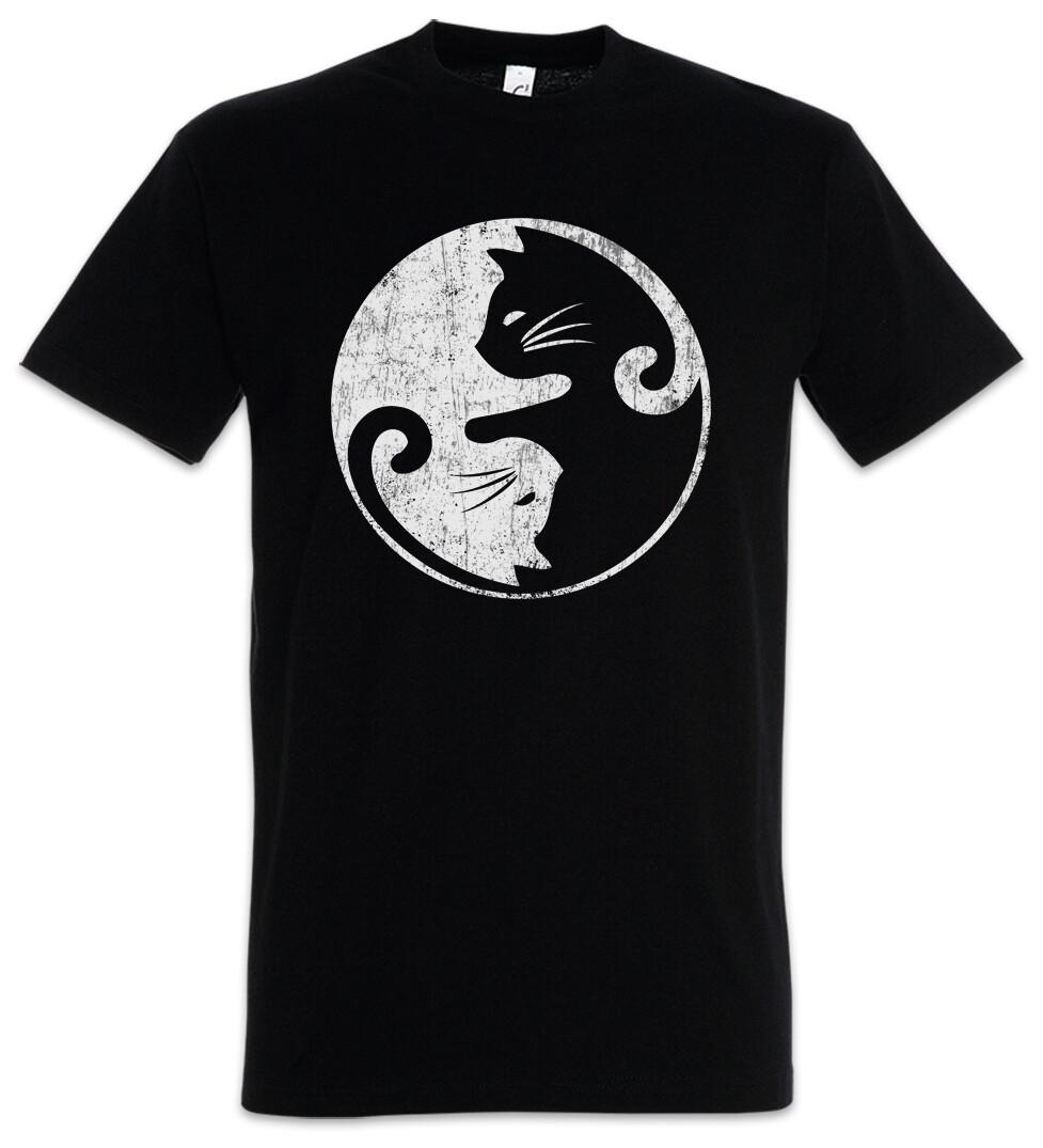 Cats Yin andYang Mens T-Shirt Mens Womens Tees Top Cat Cats Circle Circle Lover Sign Symbol L
Cats Yin andYang Mens T-Shirt Mens Womens Tees Top Cat Cats Circle Circle Lover Sign Symbol L