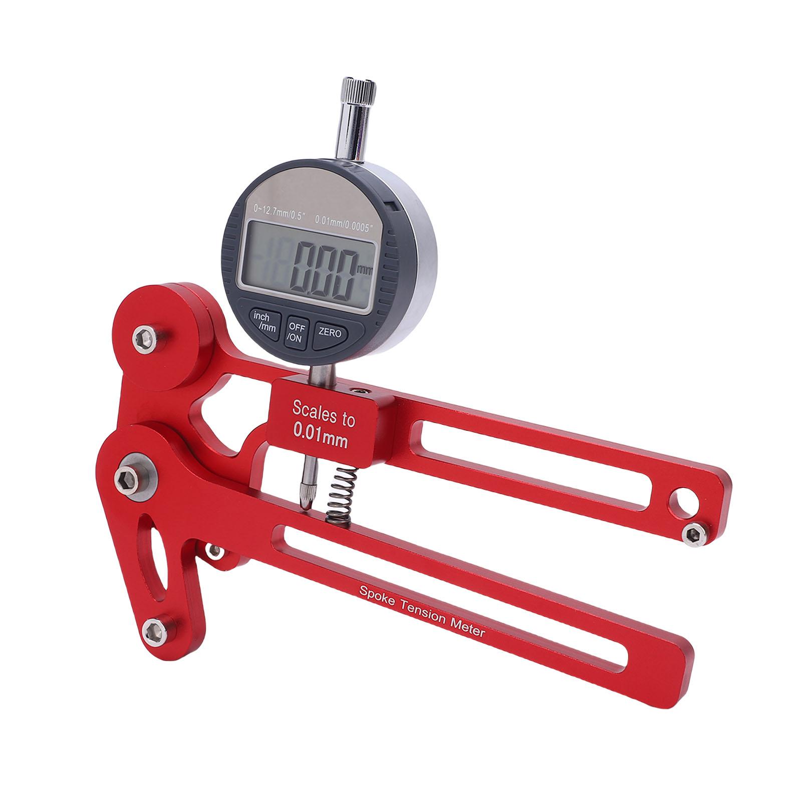Spoke Tension Tester Alloy Accurate Spoke Tension Meter with Reference Sheet for Bike
Spoke Tension Tester Alloy Accurate Spoke Tension Meter with Reference Sheet for Bike