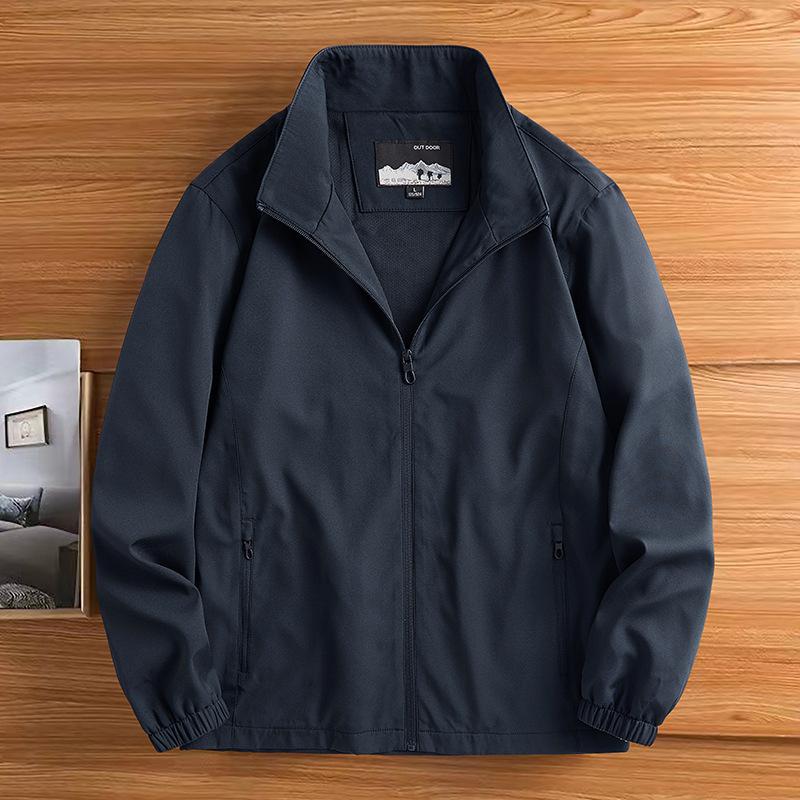 Однотонная куртка-бомбер с воротником-стойкой для мужчин, весенне-осенняя, ветрозащитная, свободного кроя, повседневная, карго, верхняя одежда для улицы, мужские топы XS темно-синий
Однотонная куртка-бомбер с воротником-стойкой для мужчин, весенне-осенняя, ветрозащитная, свободного кроя, повседневная, карго, верхняя одежда для улицы, мужские топы XS темно-синий