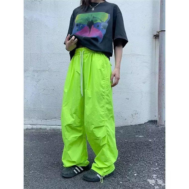 Разноцветные быстросохнущие нейлоновые штаны-десантники: Водонепроницаемые, повседневные, свободные, модные брюки M зелёный
Разноцветные быстросохнущие нейлоновые штаны-десантники: Водонепроницаемые, повседневные, свободные, модные брюки M зелёный