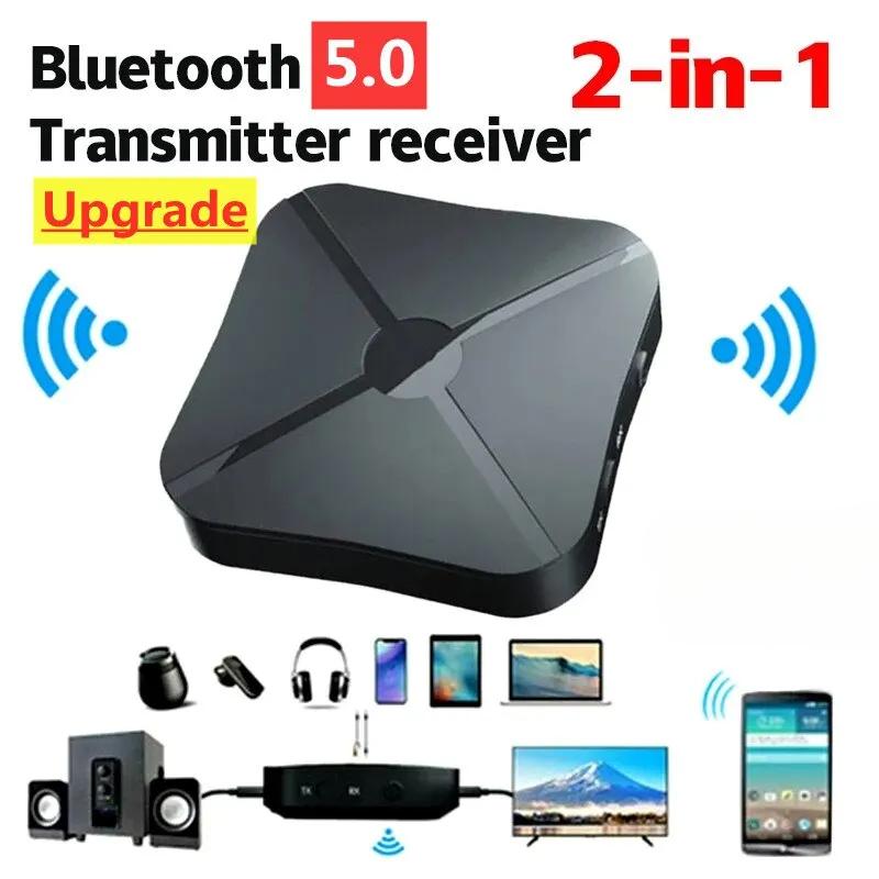 2 в 1 Бездротовий Bluetooth-аудіоприймач, передавач, 3,5-мм роз’єм AUX, RCA USB-ключ, музичний стереоадаптер для автомобіля, телевізора, комп’ютерних навушників чорний
2 в 1 Бездротовий Bluetooth-аудіоприймач, передавач, 3,5-мм роз’єм AUX, RCA USB-ключ, музичний стереоадаптер для автомобіля, телевізора, комп’ютерних навушників чорний