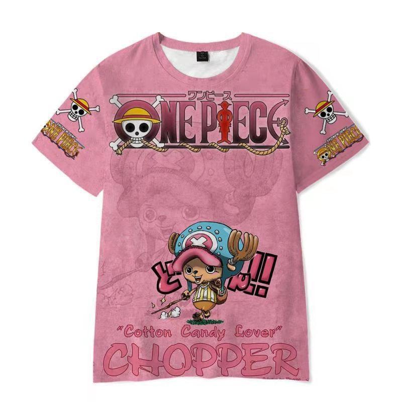 New One Piece Series Men s and Women s Summer Casual T-shirt 3D Digital Printed Short Sleeved T-shirt S
New One Piece Series Men s and Women s Summer Casual T-shirt 3D Digital Printed Short Sleeved T-shirt S