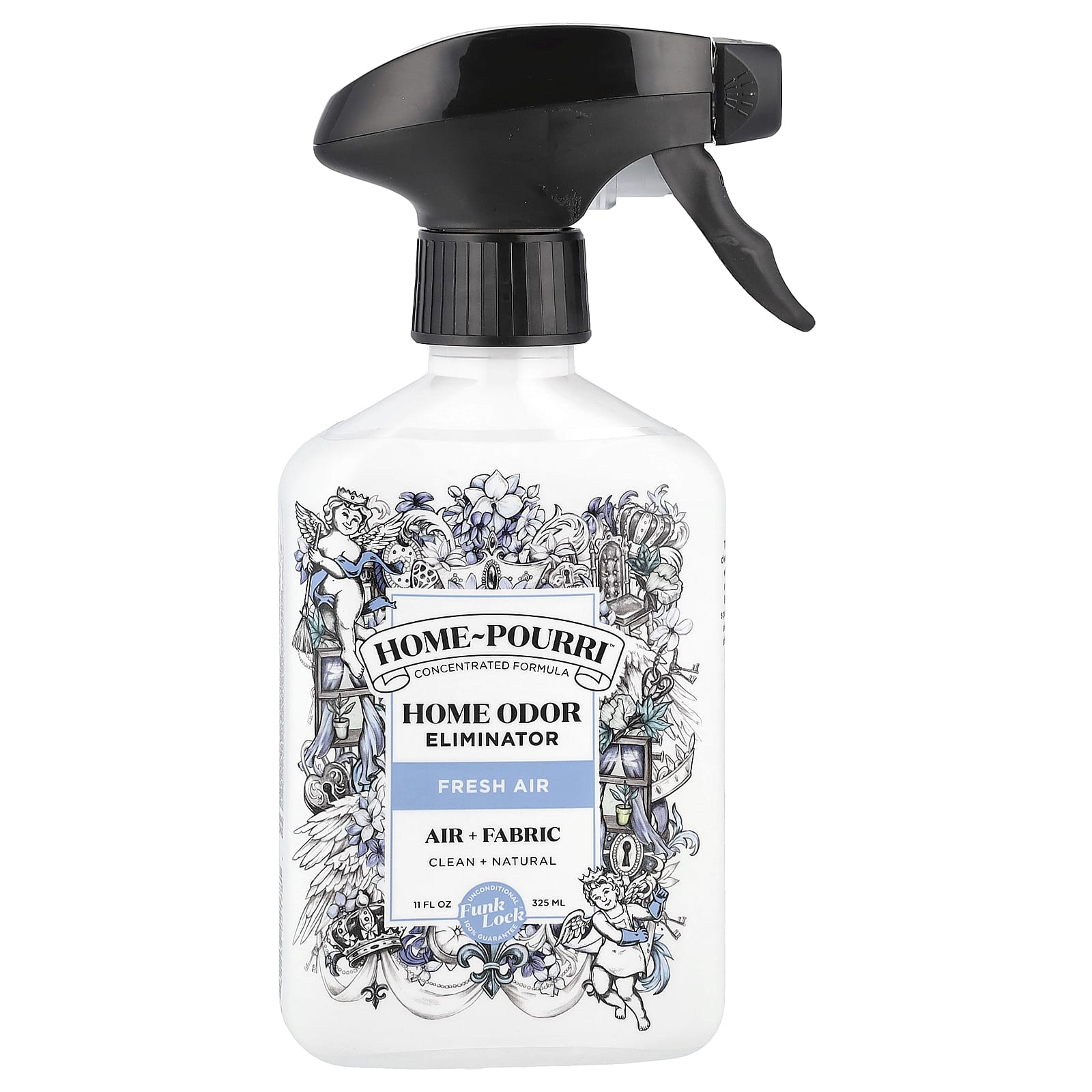POO-POURRI Home-Pourri™ Air + Fabric, Устранитель запахов для дома, Свежий воздух, 325 мл (11 жидких унций)
POO-POURRI Home-Pourri™ Air + Fabric, Устранитель запахов для дома, Свежий воздух, 325 мл (11 жидких унций)