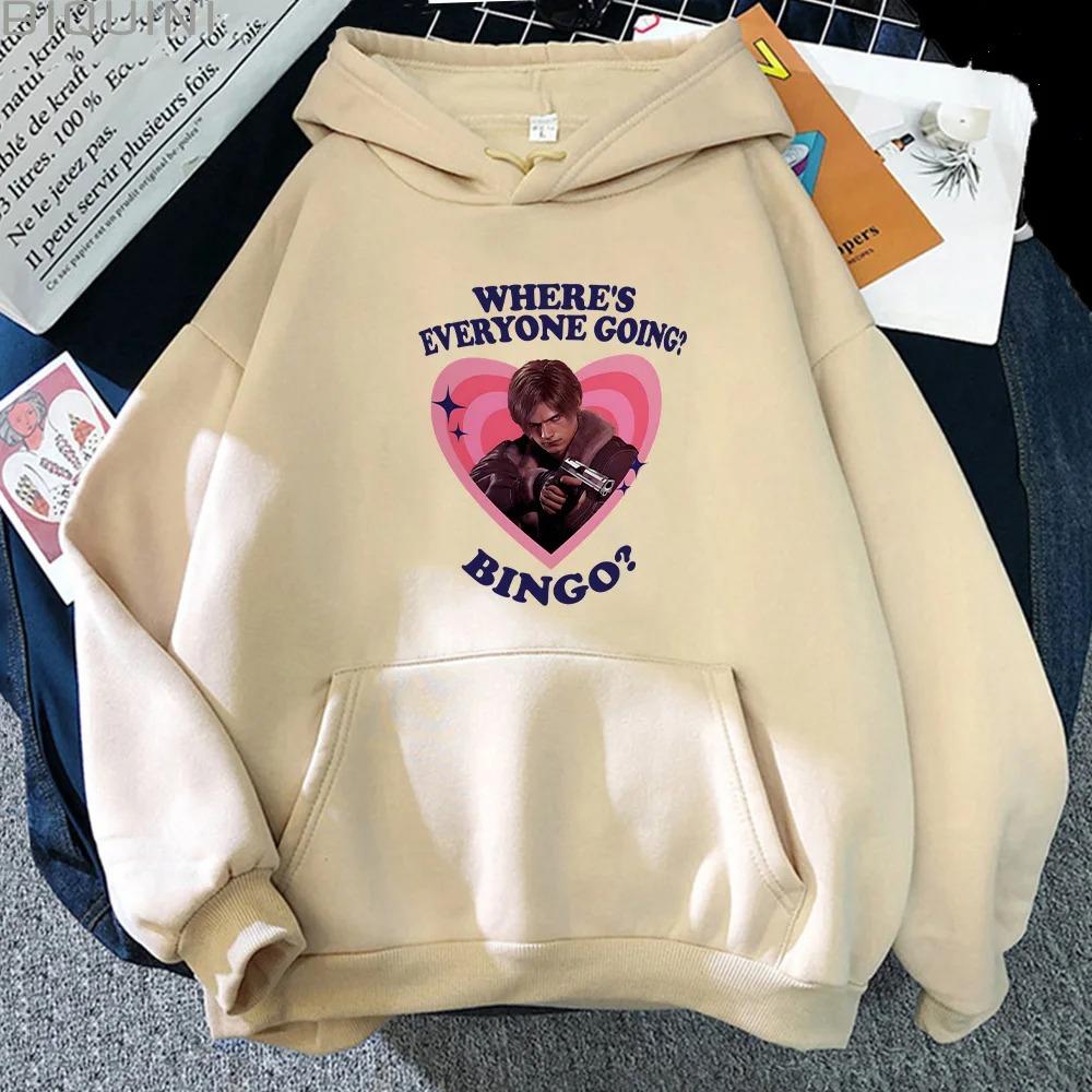 2026 Leon Kennedy Where s Everyone Going_ Bingo_ Hoodies Leon Kennedy High Street Sweatshirt Oversized Casual Clothes Unisex Pullover XXXL дубильна кора
2026 Leon Kennedy Where s Everyone Going_ Bingo_ Hoodies Leon Kennedy High Street Sweatshirt Oversized Casual Clothes Unisex Pullover XXXL дубильна кора