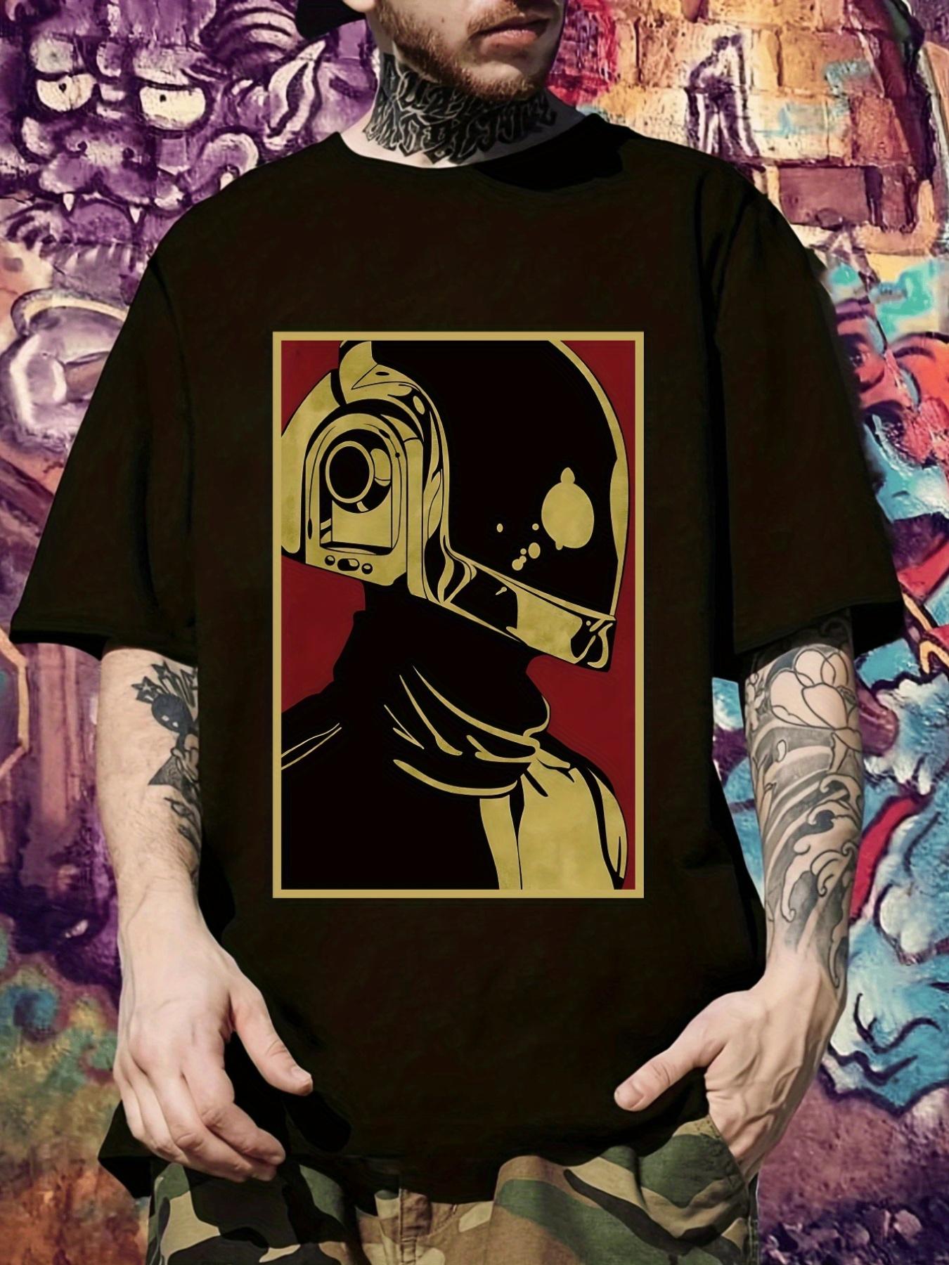 Space Explorer Astronaut Graphic T-shirt - Casual Short Sleeve Crew Neck Tee with Bold Black & Yellow Design S
Space Explorer Astronaut Graphic T-shirt - Casual Short Sleeve Crew Neck Tee with Bold Black & Yellow Design S