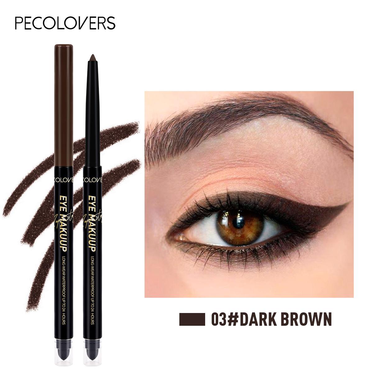 1PC Double-head Design, Sponge Head, Anti-smudge, Waterproof, Brown/white, Matte, Eyeliner Pen, Create A Charming Eye Makeup
1PC Double-head Design, Sponge Head, Anti-smudge, Waterproof, Brown/white, Matte, Eyeliner Pen, Create A Charming Eye Makeup