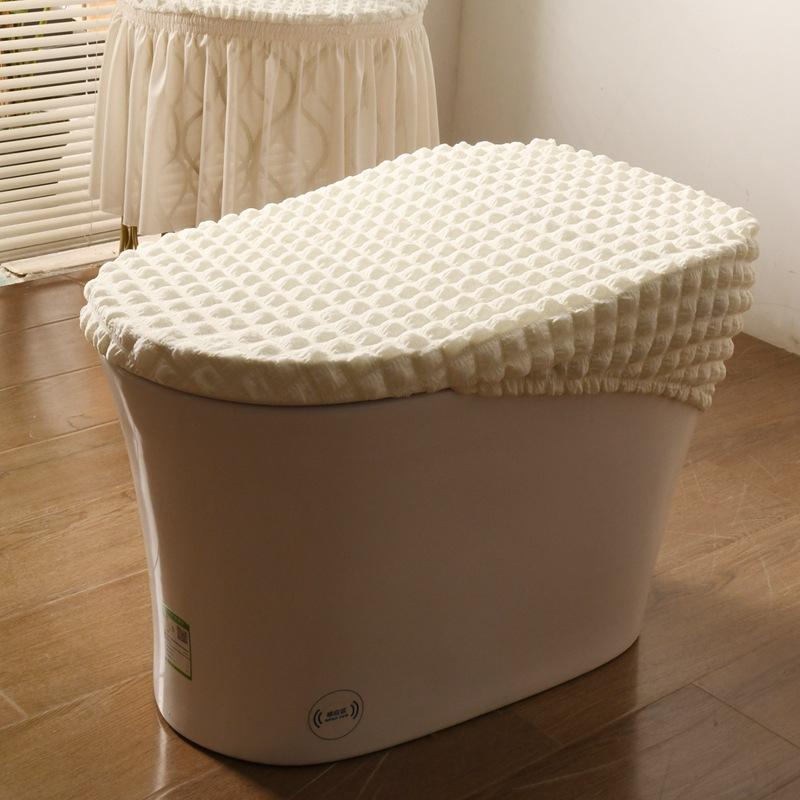 Seersucker Toilet Lid Cover Shag Soft and Absorbent, Comfortable Bathroom Toilet Lid Cover Seat Fits Most Size Toilet Lids
Seersucker Toilet Lid Cover Shag Soft and Absorbent, Comfortable Bathroom Toilet Lid Cover Seat Fits Most Size Toilet Lids
